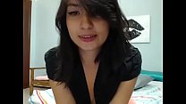 jovencita por webcam
